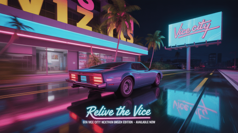 Download GTA Vice City NextGen Edition: The Best Way to Play Vice City in 2025