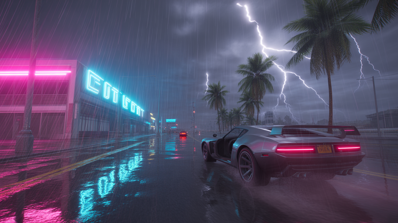 How the GTA 6 Weather System Makes Missions More Exciting