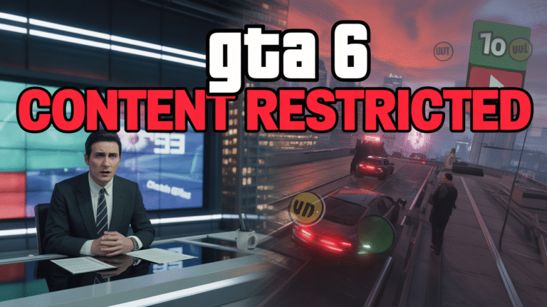 GTA 6 Content Restricted: Why YouTube Is Limiting Rockstar’s Wildest Game Yet