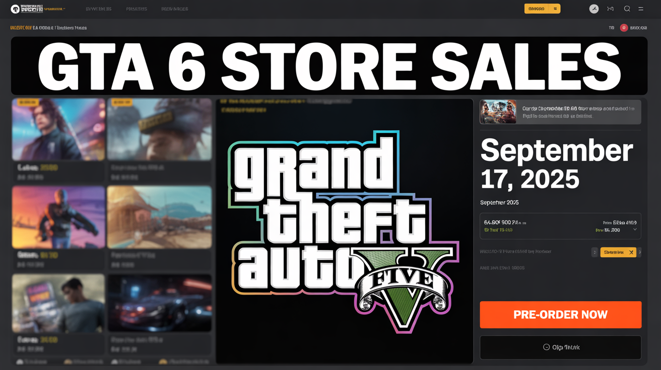 GTA 6 Store Sales Early Hints: Did a Hidden Leak Just Reveal the Release Date?