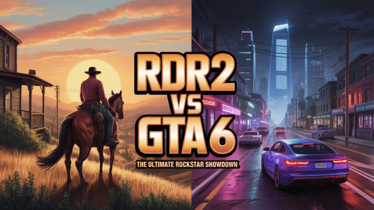 RDR2 vs GTA 6: The Ultimate Battle of Rockstar’s Biggest Worlds