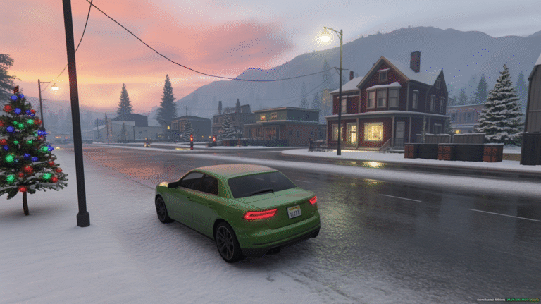 Last Christmas Before GTA 6: Snow, Games, and Online Fun