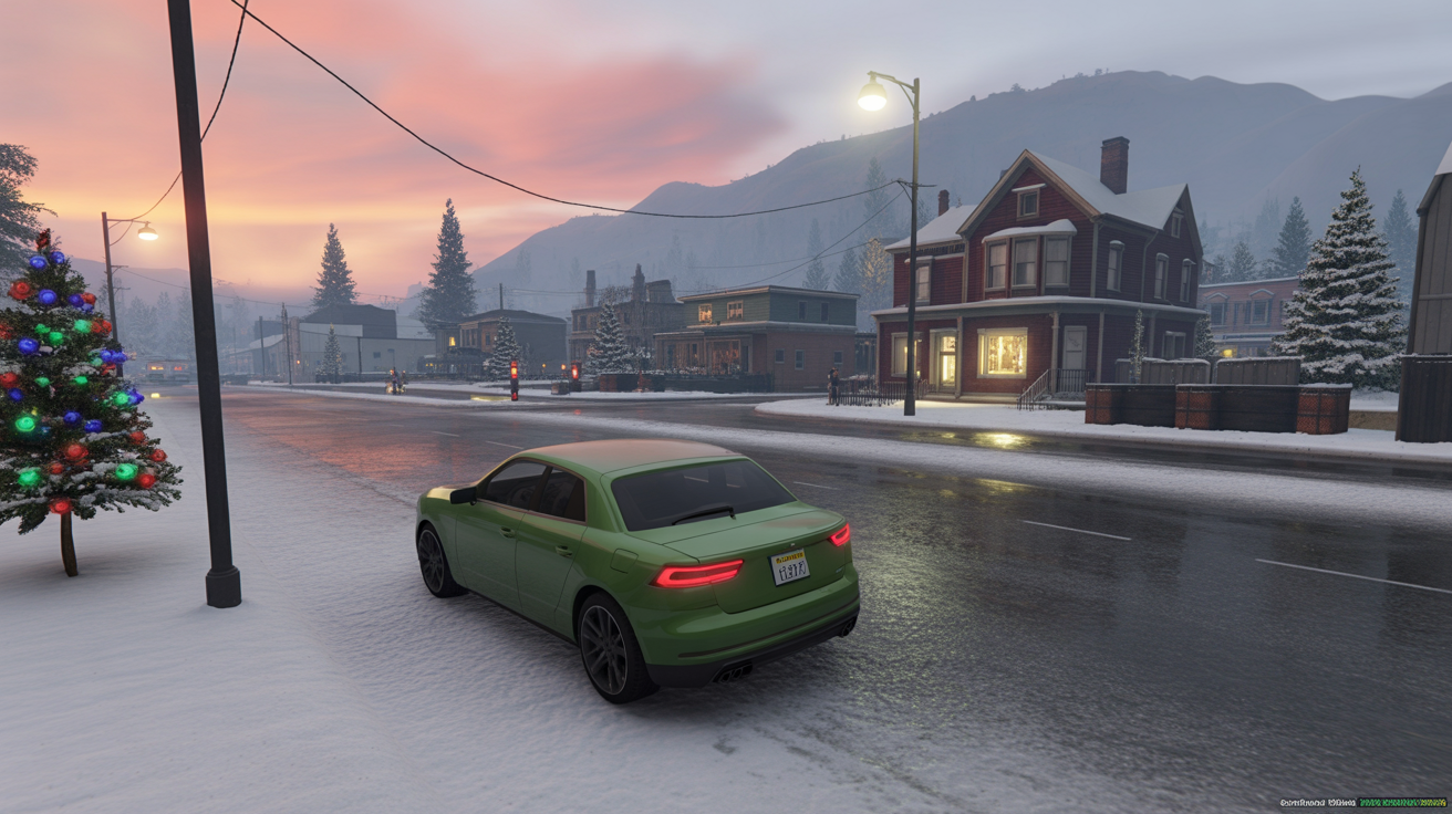 Last Christmas Before GTA 6: Snow, Games, and Online Fun