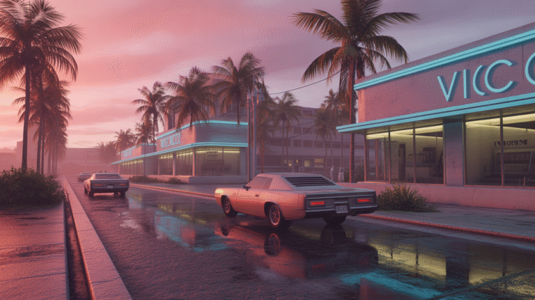 GTA 6 Backgrounds Bring Vice City’s New Look to Life Like Never Before