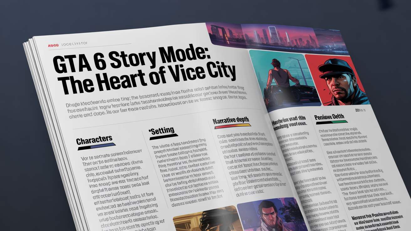 GTA 6 Story Mode: A Deep Look at Rockstar’s Next Big Narrative