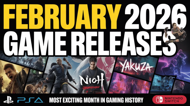 February 2026 Game Releases: Remakes, Sequels, and Blockbusters